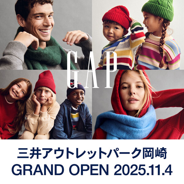 Gap Outlet 三井アウトレットパーク岡崎 GRAND OPEN