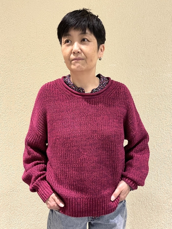 大人のカラー使い!秋服コーデ