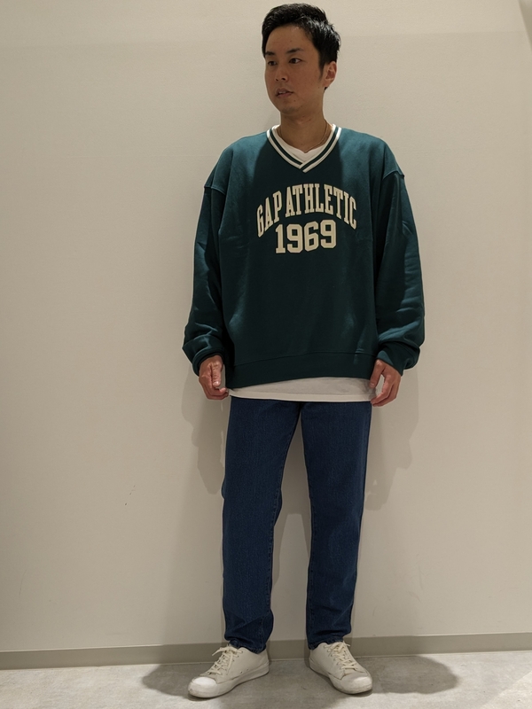GAP スナップカーディガン スウェット カーディガン エンブレム カレッジ GAP スナップカーディガン スウェット カーディガン エンブレム