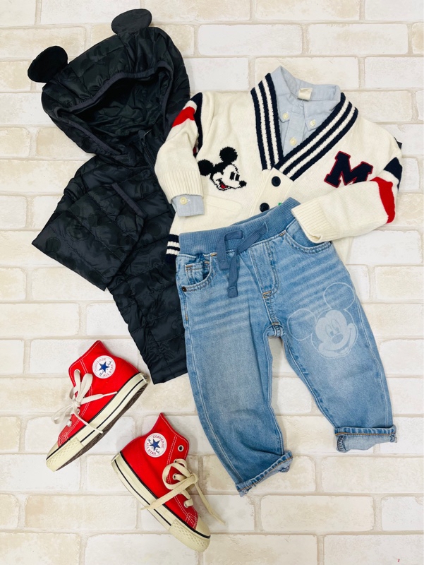 男の子のミッキーマウスコーデ♪】のスタイリング | Gap公式