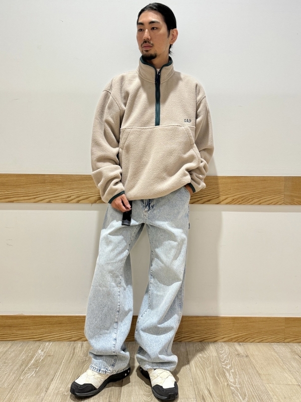 GAP ハーフジップ フリース Sherpa Half-Zip Pullover | Gap