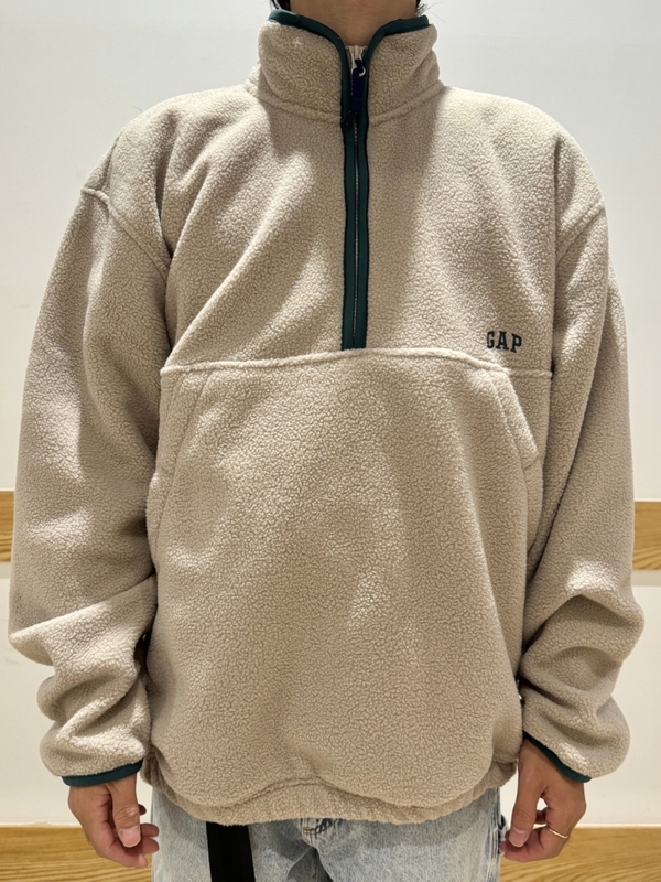 GAP ハーフジップ フリース セール】アークティック フリース ハーフジップ プルオーバー