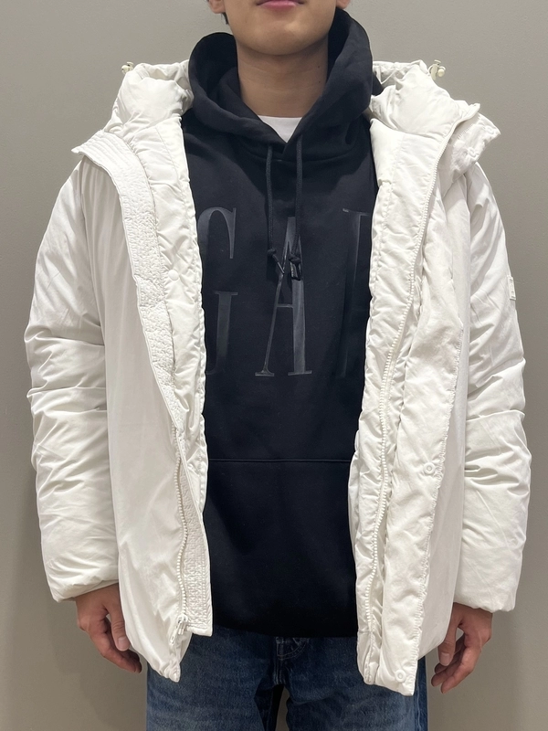 寒い季節に!パファージャケット