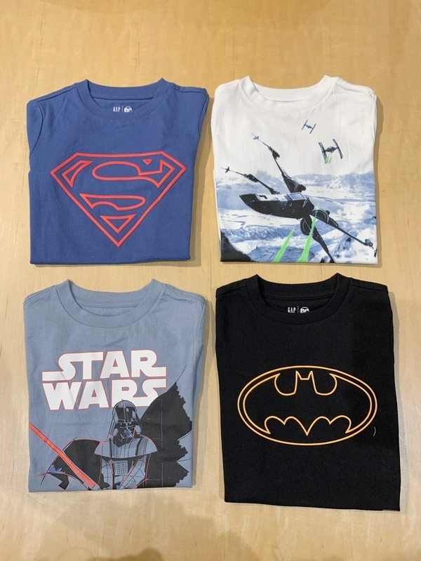【キッズ】コラボTシャツが揃っていますよ!