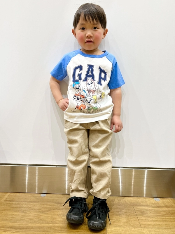 大人気!【パウパトロール gapロゴTシャツ】