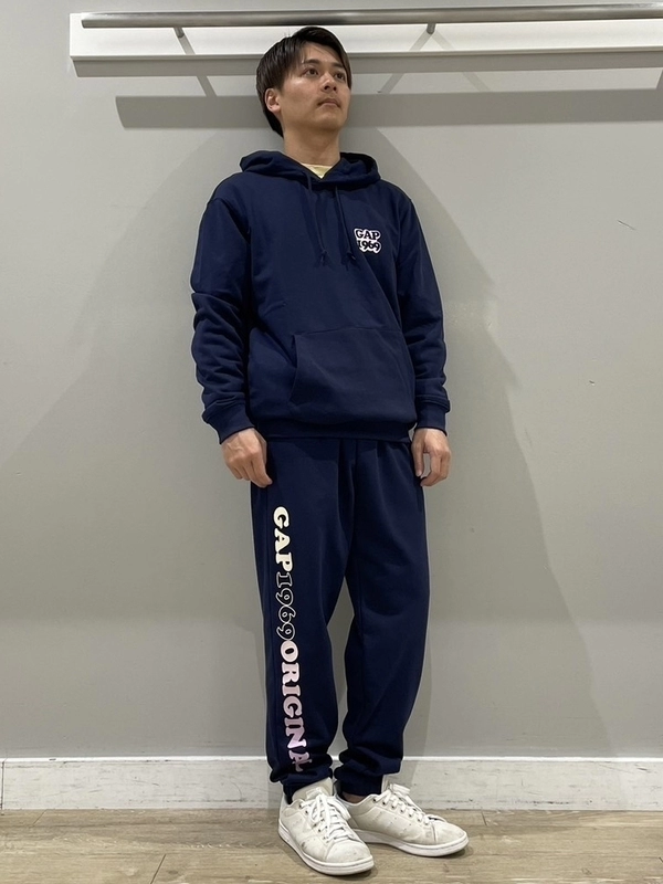 GAP 1969 ブラックスウェットセットアップ