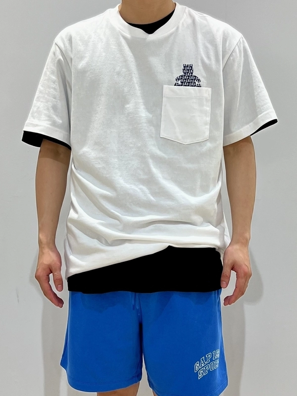 【くま クマ 熊#4】ブラナンベアT×スウェットショーツ#4