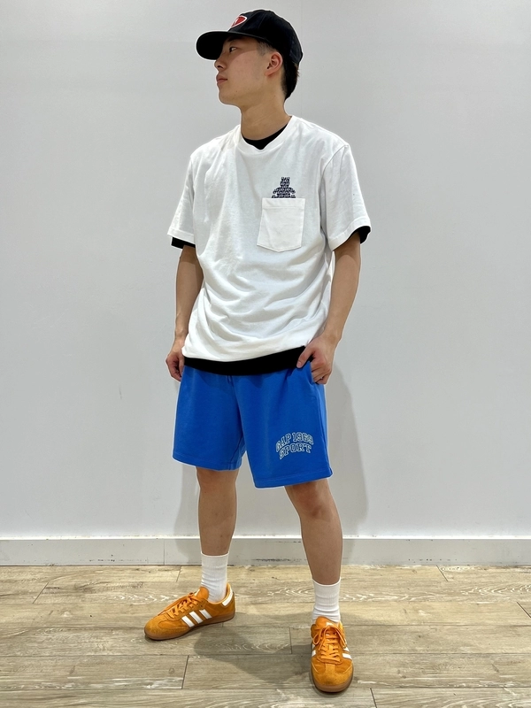 【くま クマ 熊#4】ブラナンベアT×スウェットショーツ#4