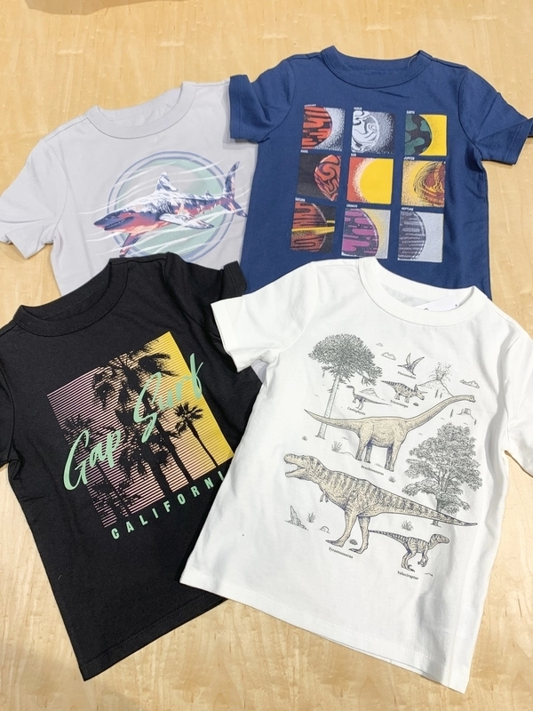 【キッズ】おまとめ買いにおすすめのTシャツ揃ってます!