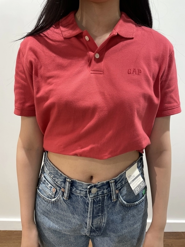 赤ポロでアレンジ!