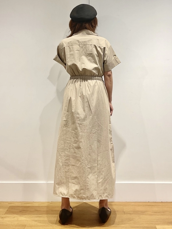1枚で決まる!シャツワンピース