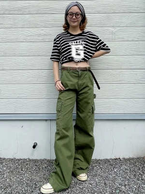 GAP ローライズ カーゴ バギー ブラウン GAP ローライズ カーゴ バギー ブラウン - パンツブランド 品 通販