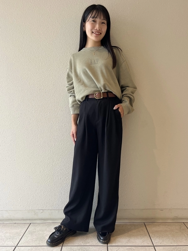 くすみカラーが可愛い♡ミニロゴスウェット入荷!