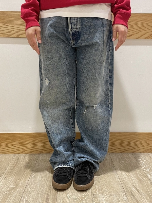 【トレンド】ルーズデニム!