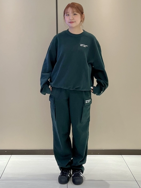yzerr着用)GAP スウェットセットアップ （YZERR着用）GAP グリーン
