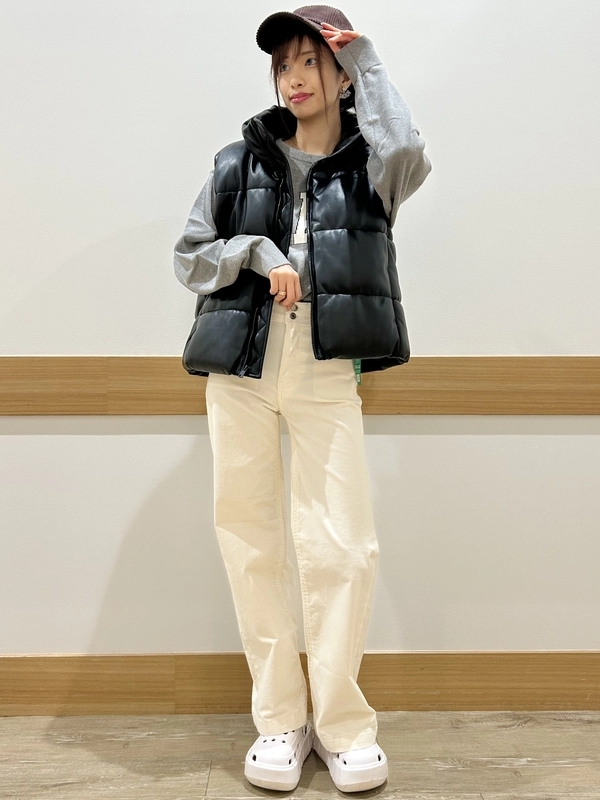 2色 ストレートパンツ レトロ コーデュロイ ハイウエスト ルーズ Gap公式オンラインストア | ハイライズ コーデュロイ ストライド