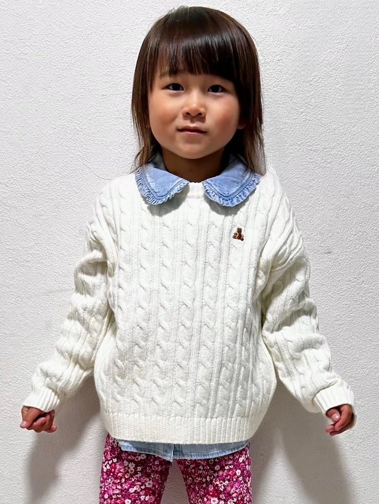 GAP セーター お揃い SALE／62%OFF(K)ラップセーターセットアップ (ベビー