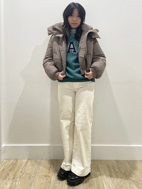 ◆khy◆クロップド パファー ジャケット 6color 送料込 Gap公式オンラインストア | クロップド デュベ ラップ パファー