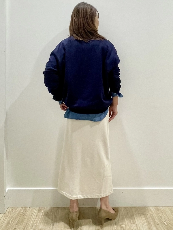 大人スウェットコーデ