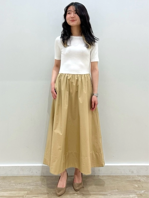 万能!リブマキシワンピース