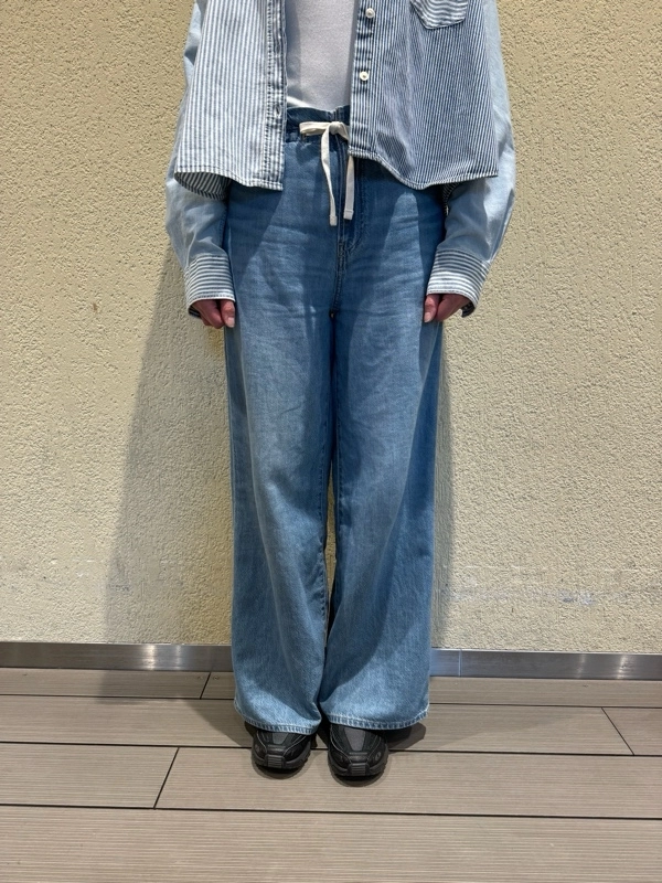 【爽やかなデニムonデニム】