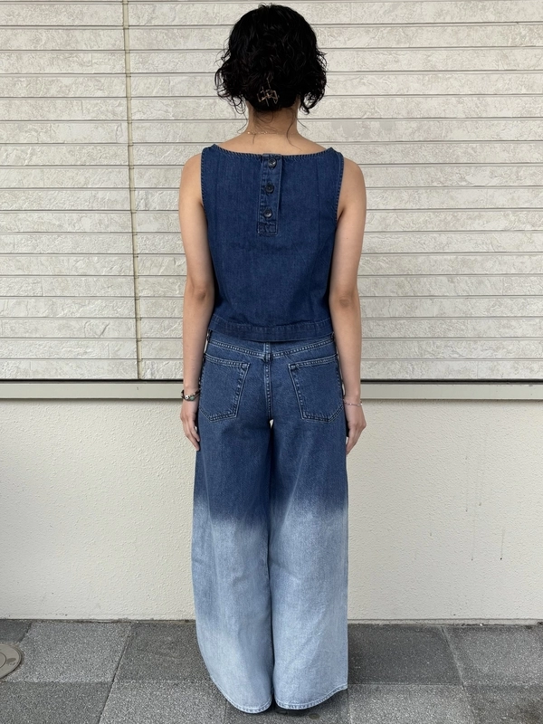 デニムセットコーデ