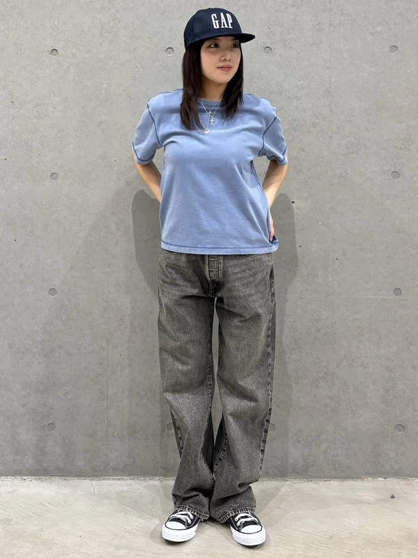 新作☆【Bottega Veneta】ヘビージャージーのクロップドTシャツ 春の新作☆ヘビーウェイトクロップドtシャツのスタイリング
