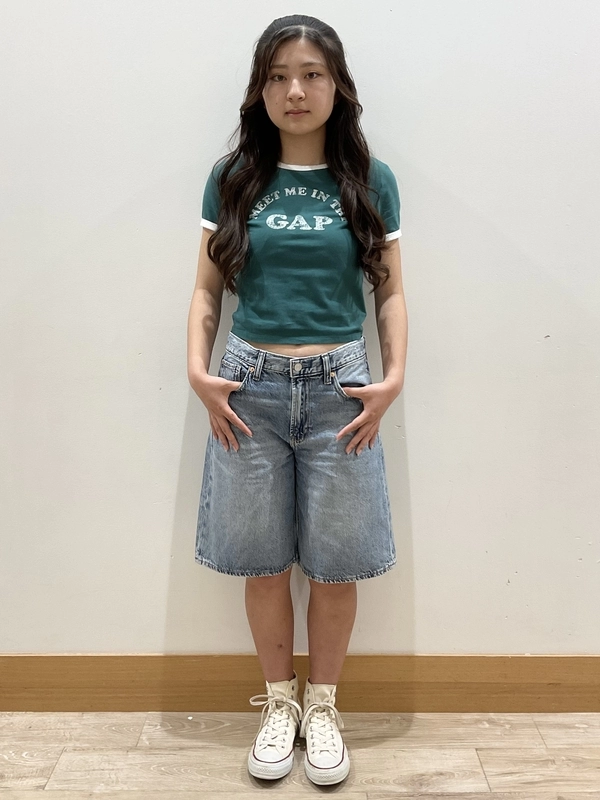 【新作】GAPロゴシュランケンTシャツ