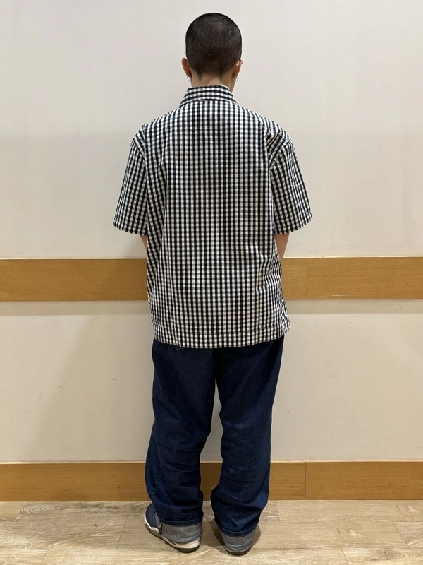 【新作】半袖チェックシャツ