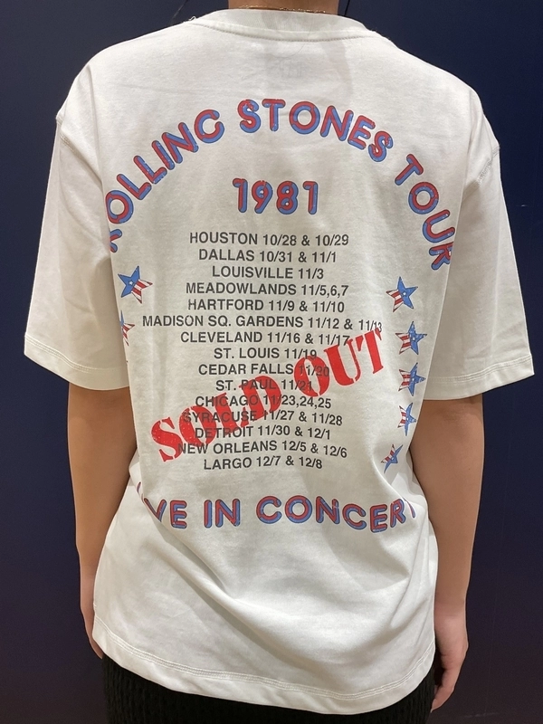 Rolling Stonesで夏の大人カジュアル