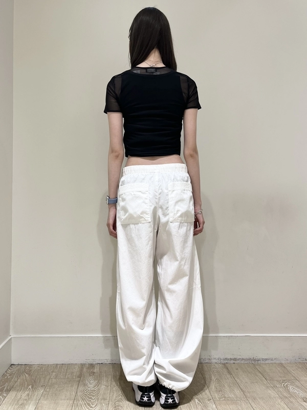 【新作】メッシュTシャツ×バレルパラシュート