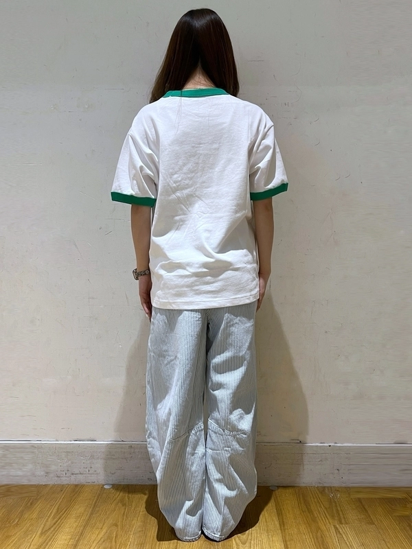 ポップに着れるリンガーTシャツ