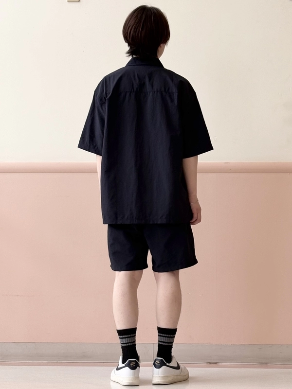 【ナイロン素材】ロゴセットアップ