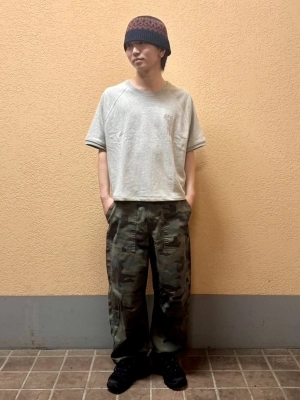 ウィメンズの迷彩柄バレルをかっこよく！！