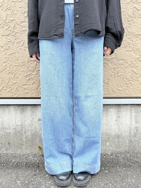 【大人気】バギーデニム