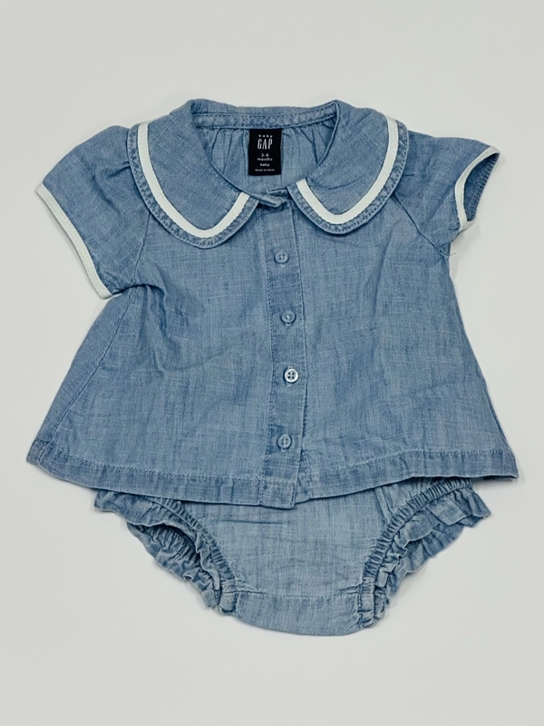 涼しげ♡襟付き2ピースセット