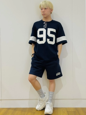 GAP バギーデニムショートパンツ 10.5インチ リジット ジョーツ GAP ジーンズ 10.5インチ バギー デニムショートパンツ メンズ