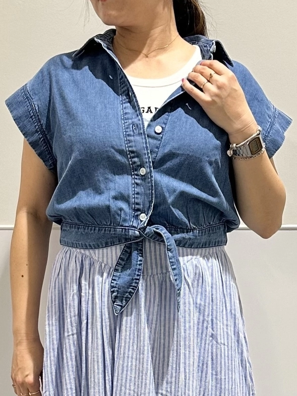 爽やかブルーコーデ