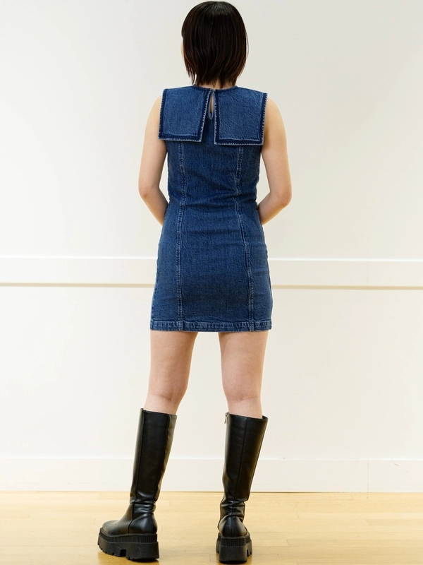 GAP×DOEN 一枚でキマるシルエット抜群なデニムワンピ♡
