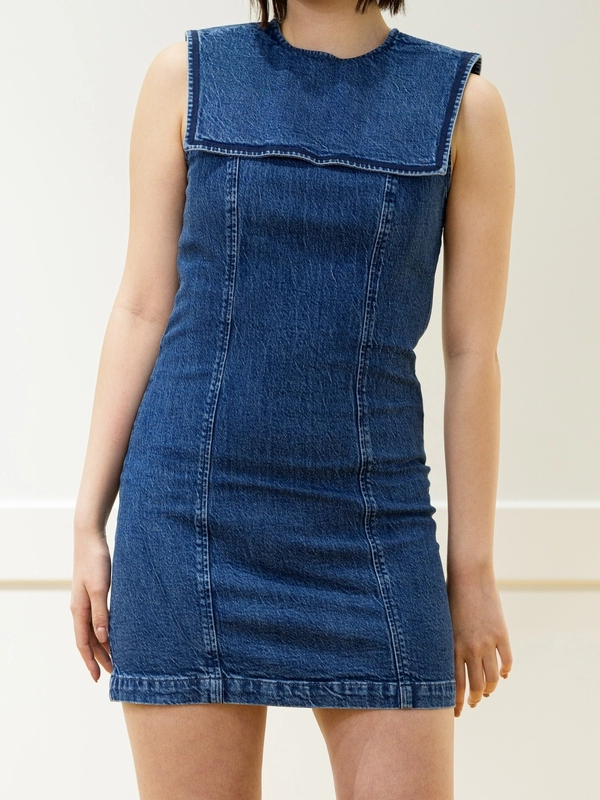 GAP×DOEN 一枚でキマるシルエット抜群なデニムワンピ♡