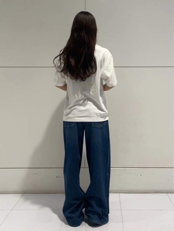クロップドT✖️バギーデニム
