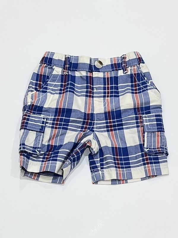 【目印は「95」くまと チェックの夏コーデ】