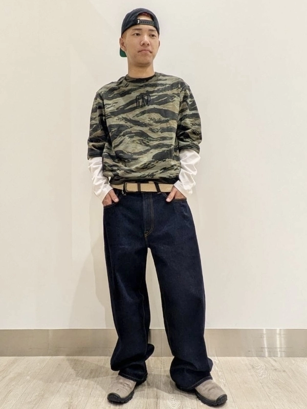00s oldgap ギャップスウェット 迷彩ボックスシルエット Gap公式オンラインストア