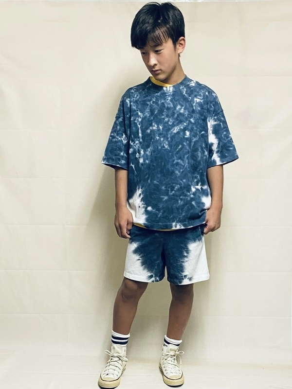 GAP タイダイ柄 スウェットシャツ GAP（ギャップ）の「タイダイスウェットシャツ (キッズ)（スウェット