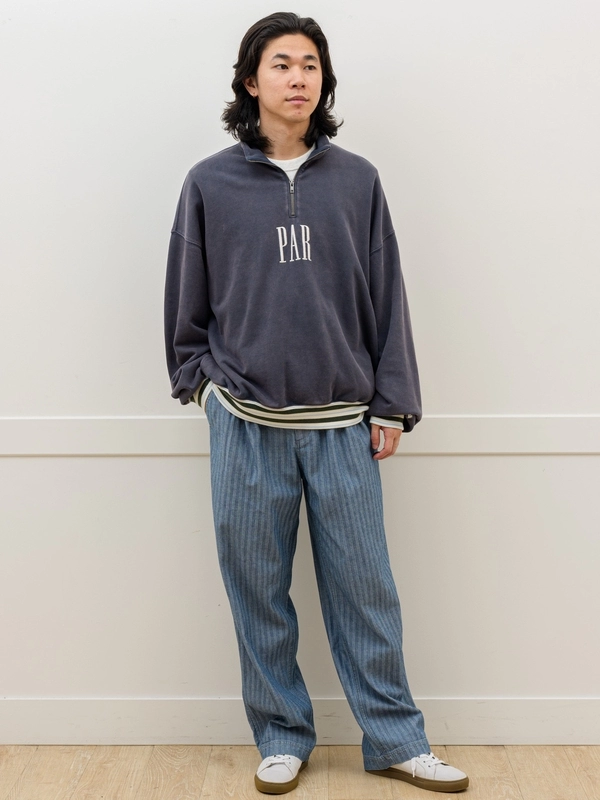 GAP×MALBONコラボ!ダークトーンでカジュアルコーデ!