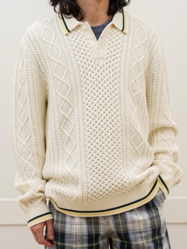 GAP×MALBON キレイめニットコーデ！