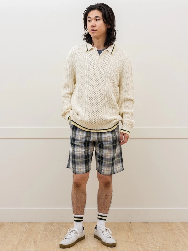GAP×MALBON キレイめニットコーデ!