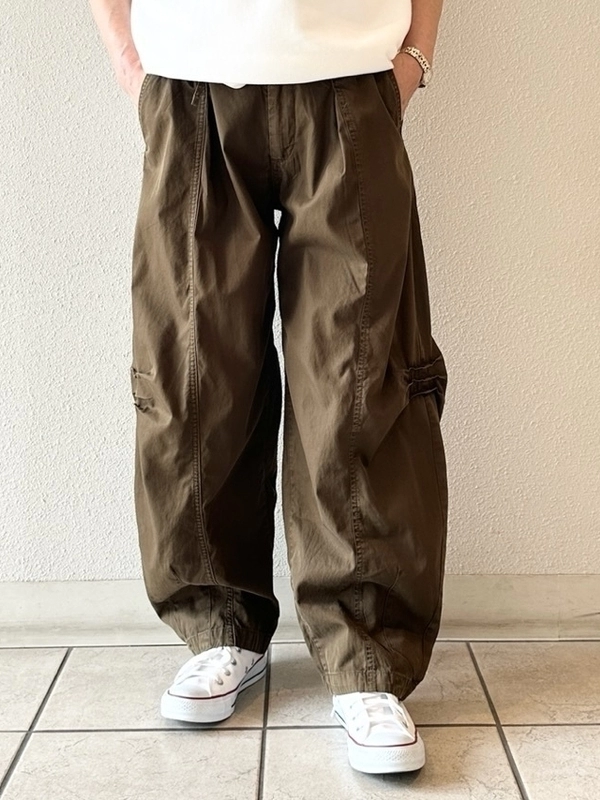 アスレチックロゴTシャツ☆バレルパンツ
