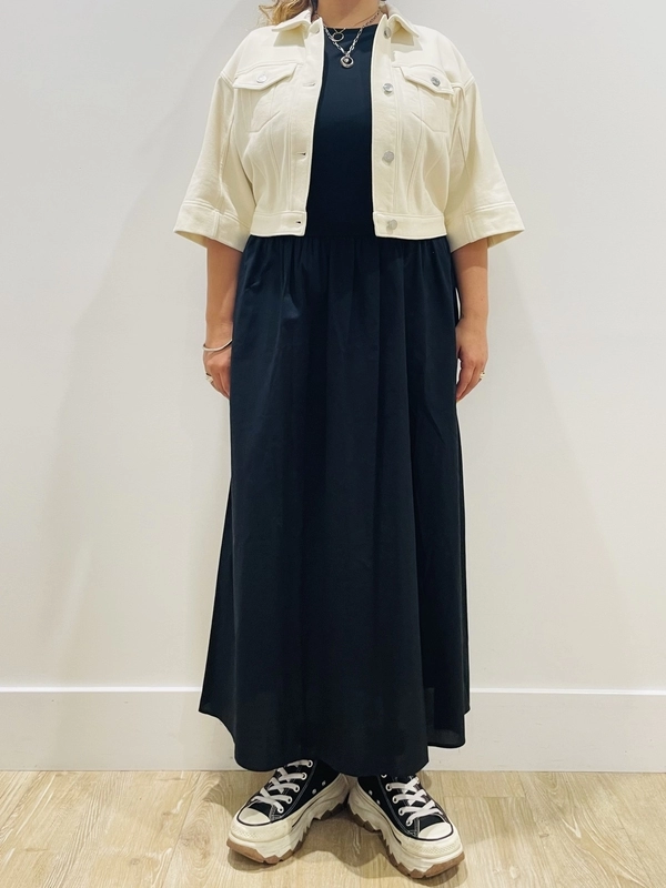 ⭐︎新作⭐︎ワンピース×デニムジャケットコーデ