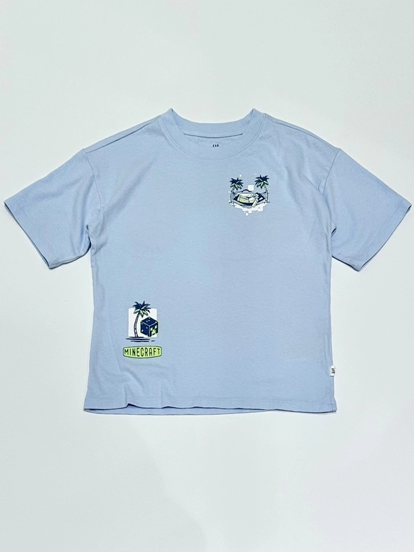 マイクラTシャツ×クイックドライショートパンツ